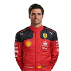 2023 Carlos Sainz Race Scuderia Ferrari F1 Race Suit - Speedxcrafts