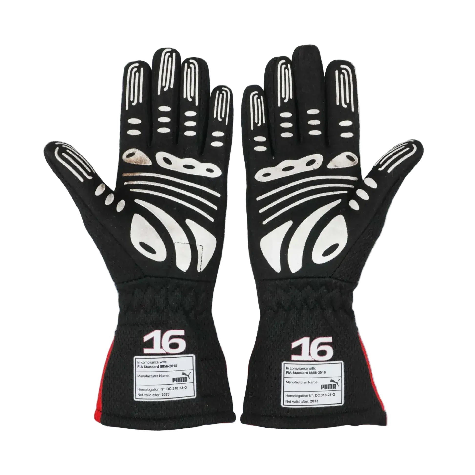 2023 Charles Leclerc Scuderia Ferrari F1 Gloves - Speedxcrafts