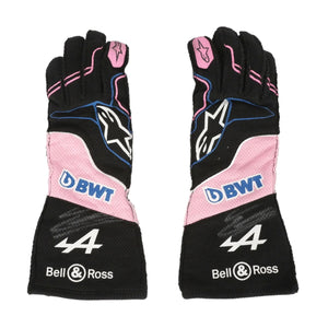 2023 ESTEBAN OCON WEEKEND WORN RACE GLOVES - MIAMI GP - Speedxcrafts