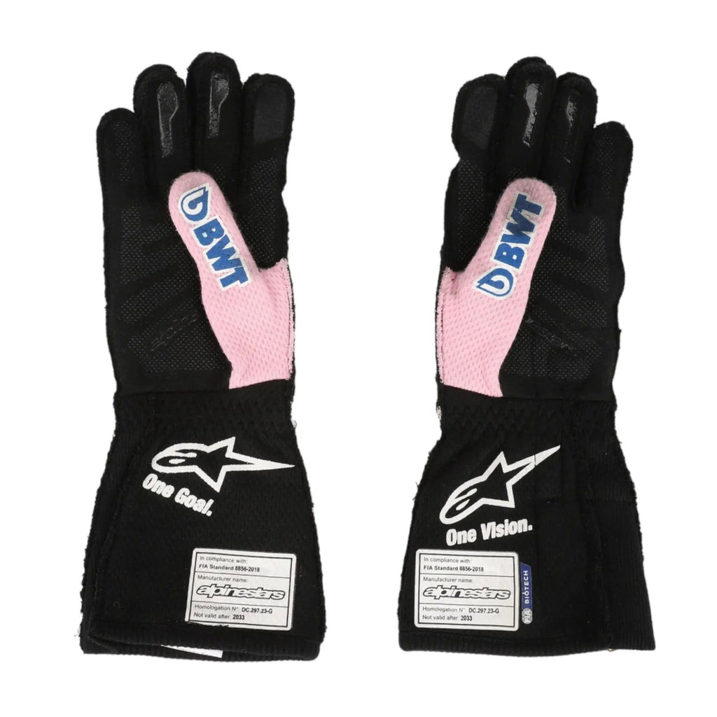 2023 ESTEBAN OCON WEEKEND WORN RACE GLOVES - MIAMI GP - Speedxcrafts