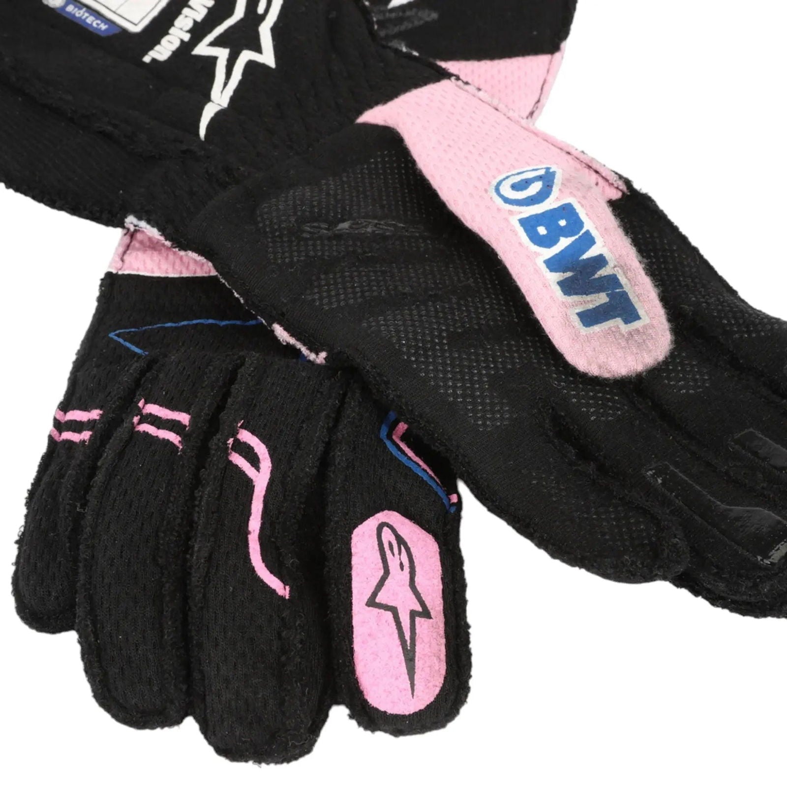 2023 ESTEBAN OCON WEEKEND WORN RACE GLOVES - MIAMI GP - Speedxcrafts