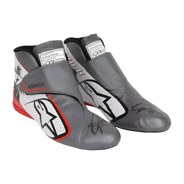 2023 Kevin Magnussen Haas F1 Team Race Boots  -  Miami GP - Speedxcrafts