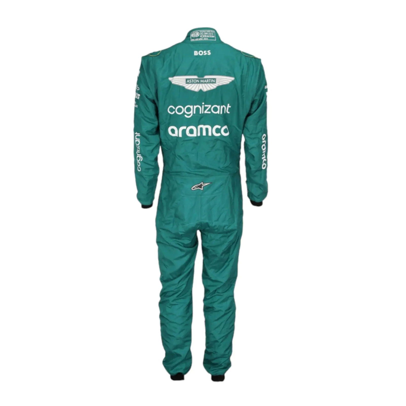 2023 LANCE STROLL ASTON MARTIN F1 RACE SUIT - Speedxcrafts