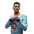 2023 Logan Sargeant Gulf F1 Race Suit Singapore GP - Speedxcrafts
