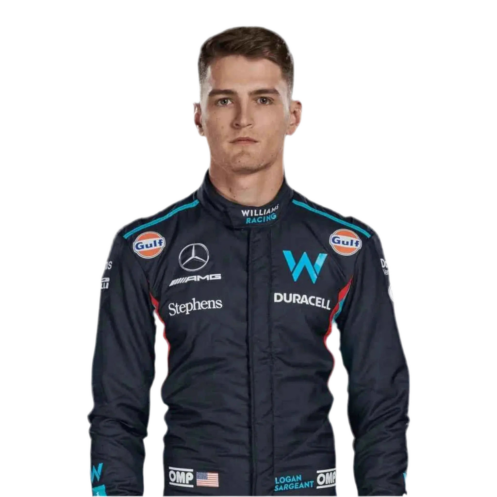 2023 Logan Sargeant Williams Racing F1 Race Suit - Speedxcrafts