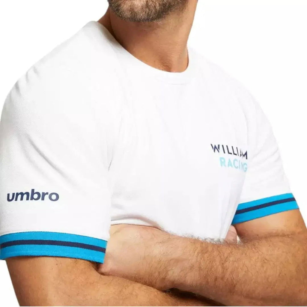 2023 Men's Off Track Presentation Tee White Williams Racing - Speedxcrafts