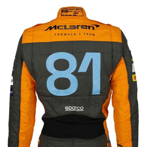 2023 Oscar Piastri Replica Race Suit | Official McLaren F1 Gear - Speedxcrafts