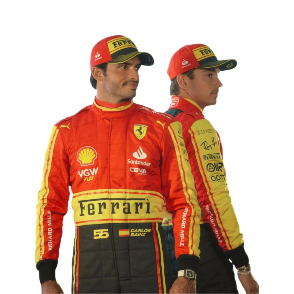 2023 Scuderia Ferrari F1 Race Suit Monza GP Special Edition - Speedxcrafts