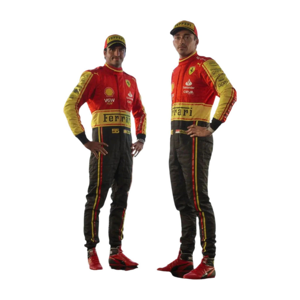 2023 Scuderia Ferrari F1 Race Suit Monza GP Special Edition - Speedxcrafts