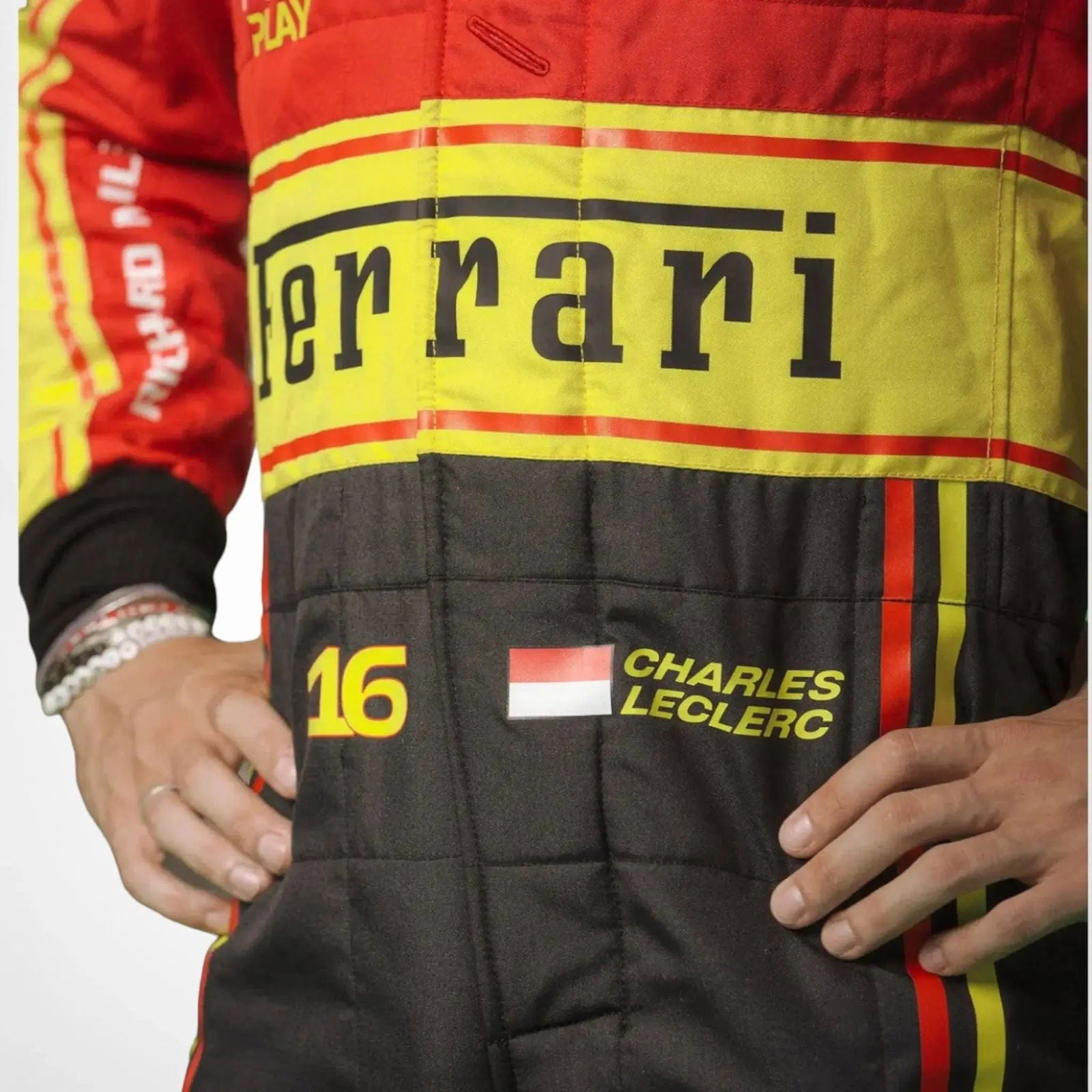 2023 Scuderia Ferrari F1 Race Suit Monza GP Special Edition - Speedxcrafts