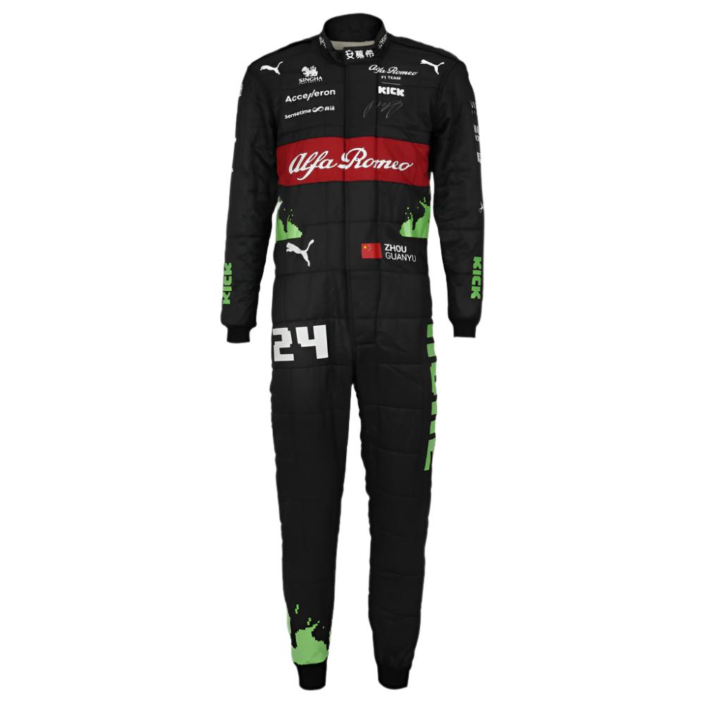 2023 Zhou Guanyu Replica Race Suit | Alfa Romeo F1 Team - Speedxcrafts