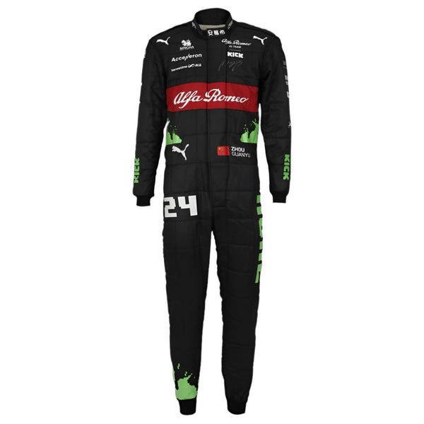 2023 Zhou Guanyu Replica Race Suit | Alfa Romeo F1 Team - Speedxcrafts