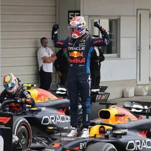 2024 Max Verstappen Replica Racing Suit | Red Bull Racing Team - Speedxcrafts