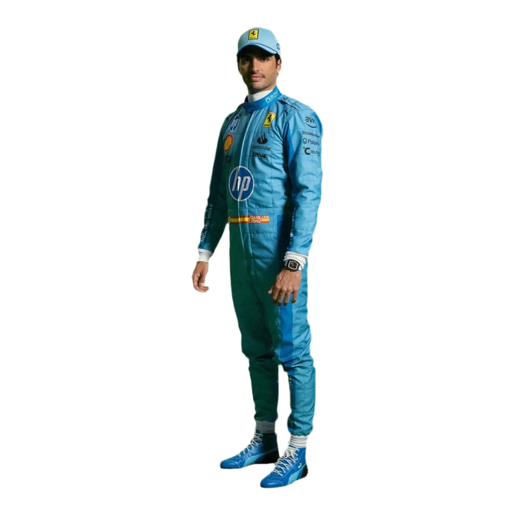 2024 Scuderia Ferrari Replica Race Suit | HP Miami Grand Prix - Speedxcrafts