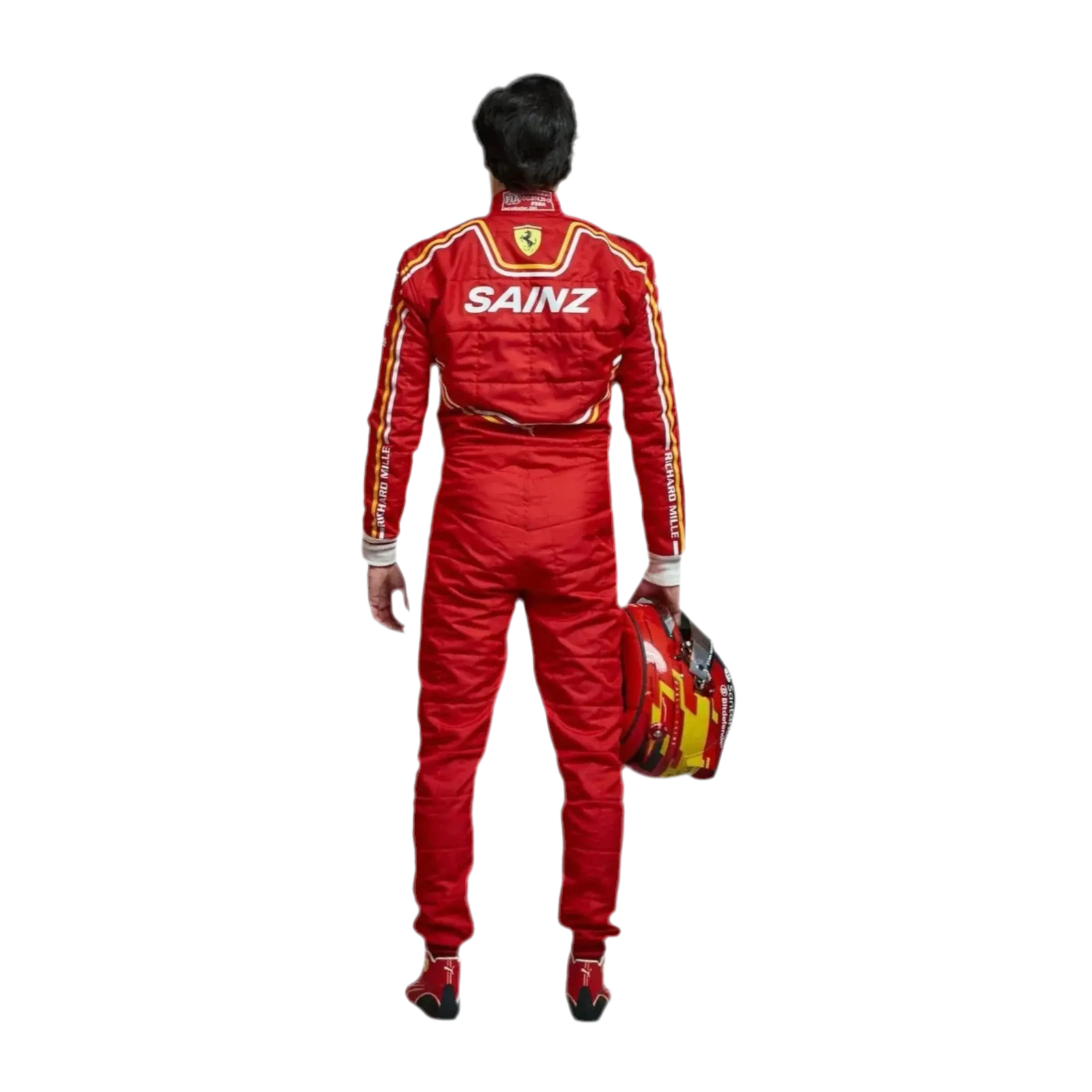 2024 Carlos Sainz Jr. Replica Race Suit | Scuderia Ferrari F1 Team - Speedxcrafts