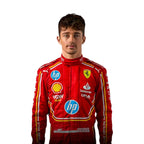 2024 Charles Leclerc Replica Race Suit | Scuderia Ferrari HP - Speedxcrafts