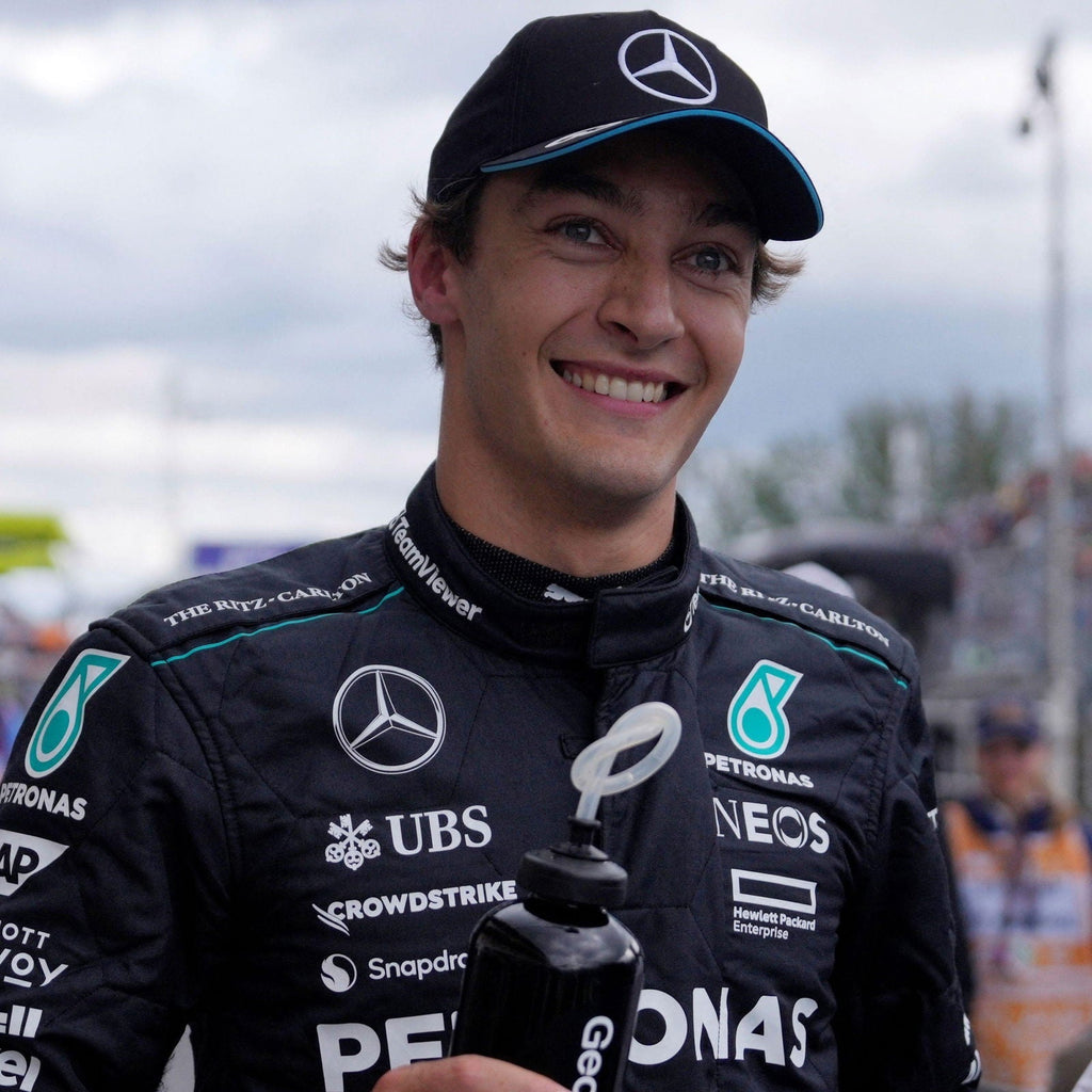 2024 George Russell Replica Race Suit | Mercedes AMG F1 Team Gear - Speedxcrafts