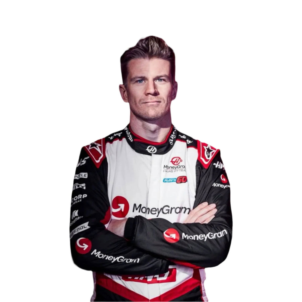 2024 Kevin Magnussen Nico Hulkenberg Haas F1 Team Race Suit - Speedxcrafts