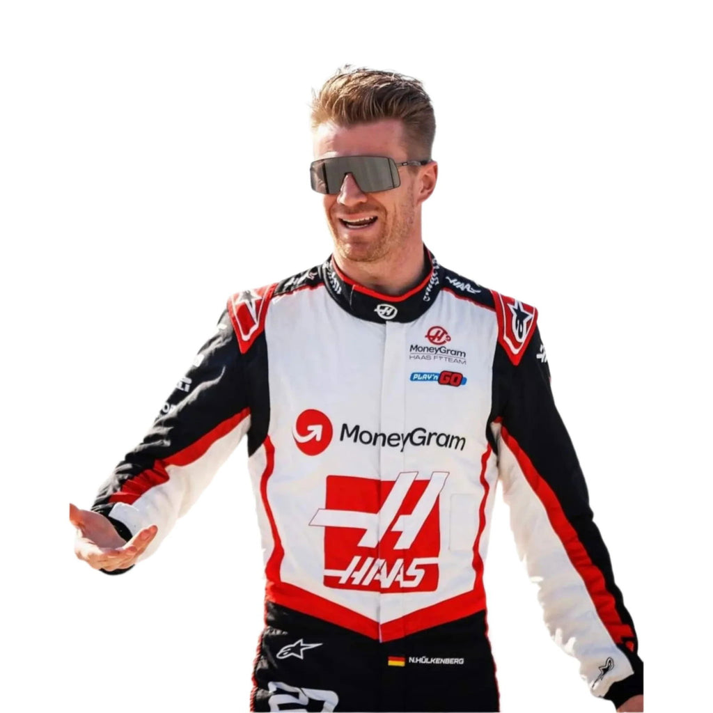 2024 Kevin Magnussen Nico Hulkenberg Haas F1 Team Race Suit - – Speedx ...