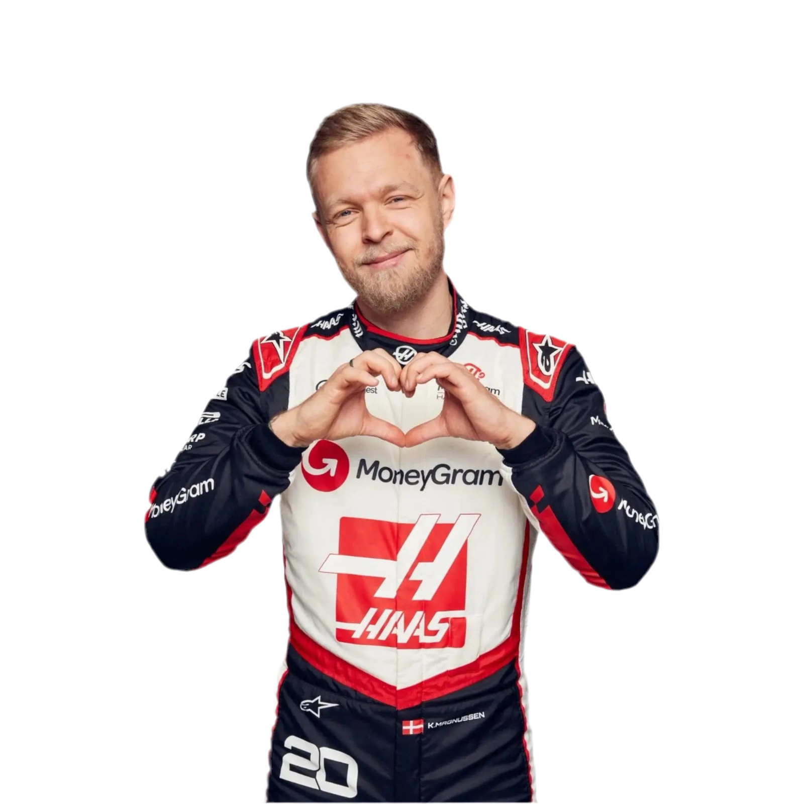 2024 Kevin Magnussen Replica Race Suit | Haas F1 Team Merchandise - Speedxcrafts