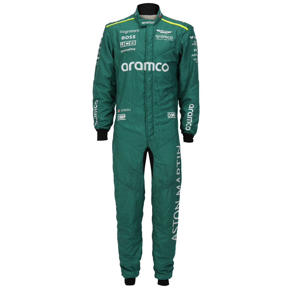 2024 Lance Stroll Replica Race Suit | Aston Martin F1 Team - Speedxcrafts
