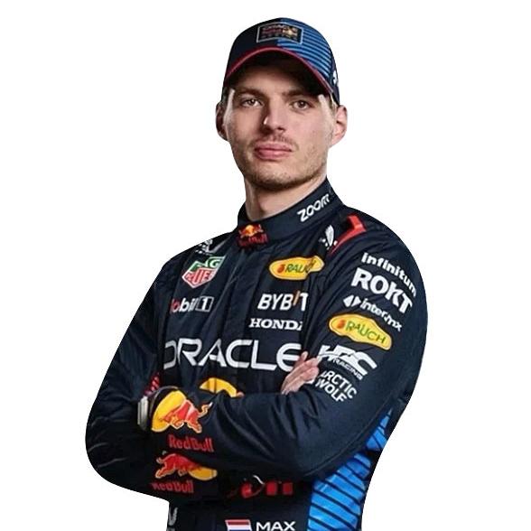 2024 Max Verstappen Replica Racing Suit | Red Bull Racing Team - Speedxcrafts