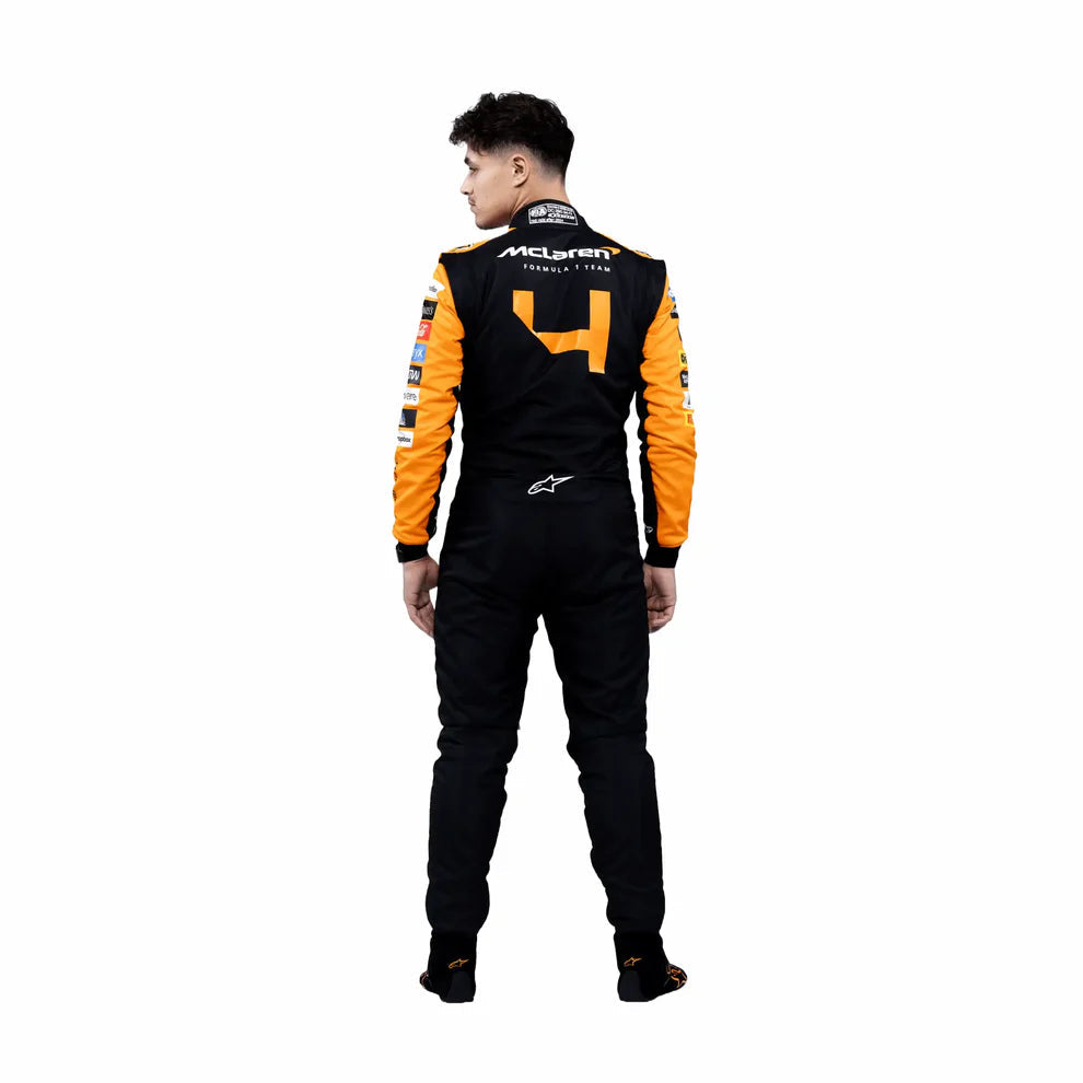 2024 New McLaren Lando Norris F1 Team Race Suit - Speedxcrafts
