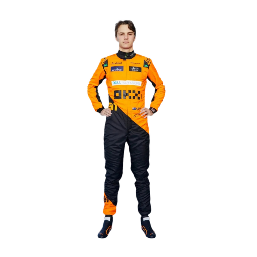 2024 Oscar Piastri Replica Race Suit | McLaren F1 Team – Speedx Crafts