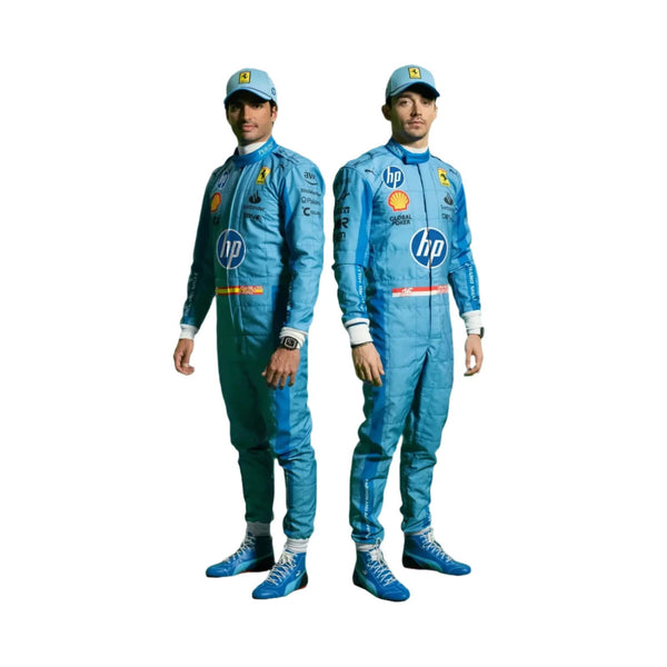 2024 Scuderia Ferrari Replica Race Suit | HP Miami Grand Prix - Speedxcrafts