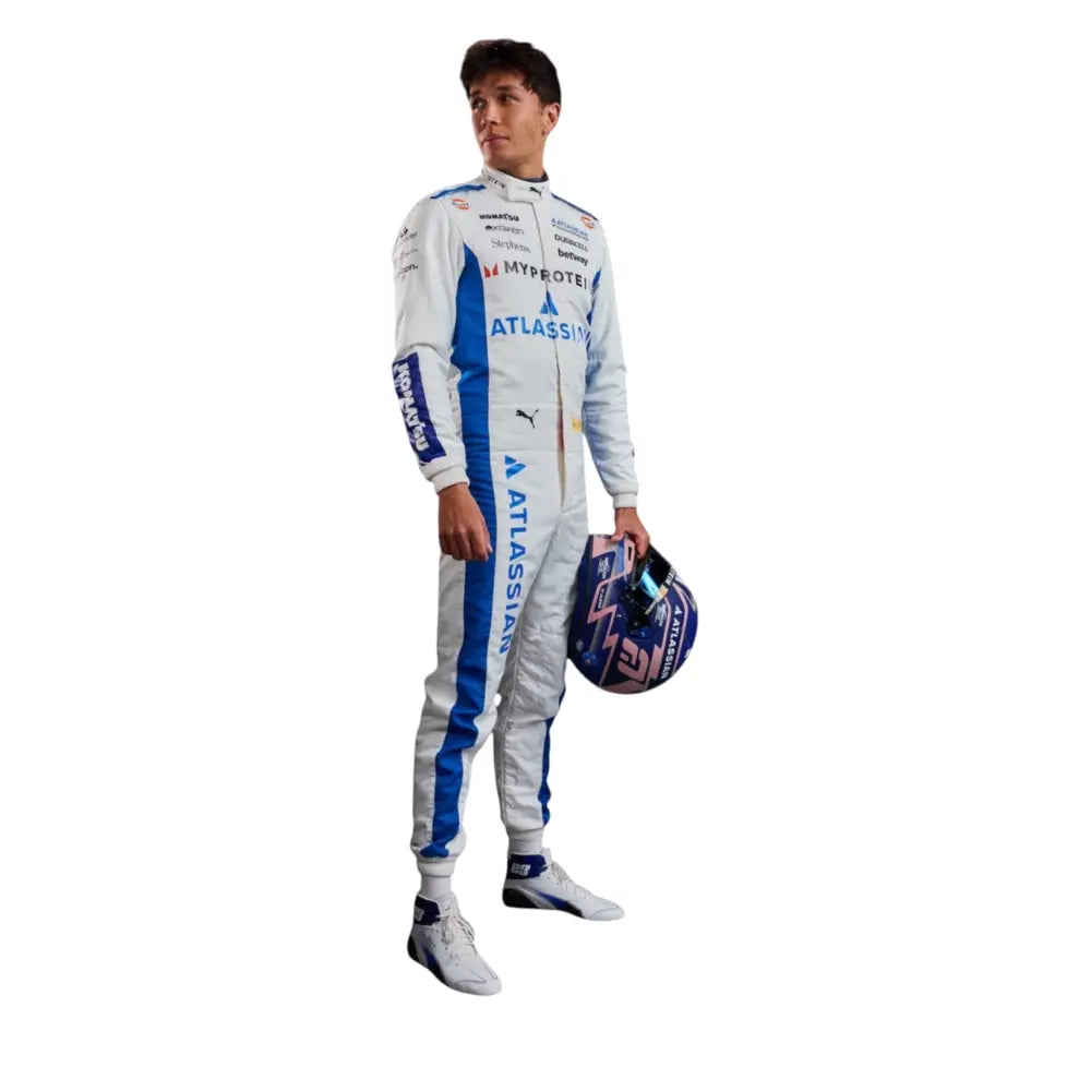 Alexander Albon Williams F1 Team Racing Costume 2025