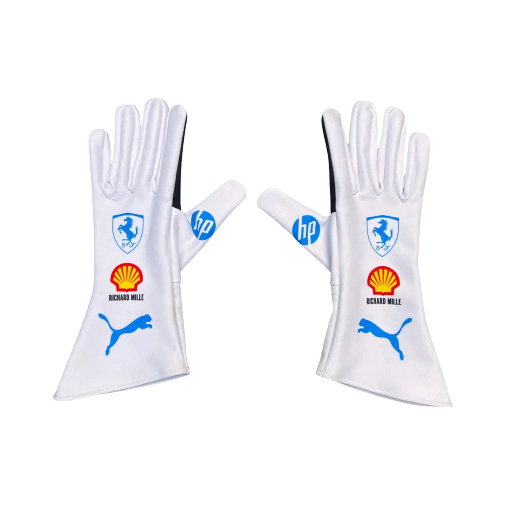 2025 Scuderia Ferrari F1 Team Monaco GP Gloves Speedxkarting