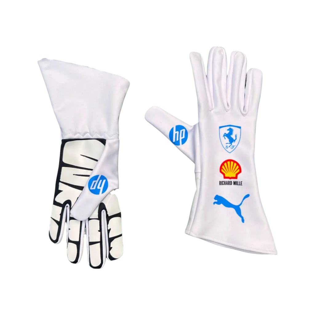 2025 Scuderia Ferrari F1 Team Monaco GP Gloves Speedxkarting