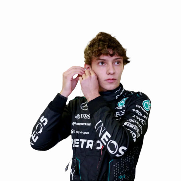 2025 Andrea Kimi Antonelli Mercedes Race Suit Speedx Racegear