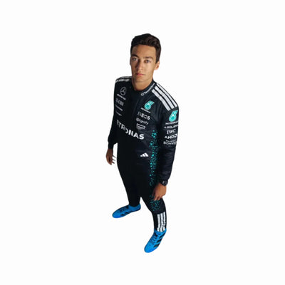 2025 George Russell Mercedes f1 Race Suit Speedx Racegear