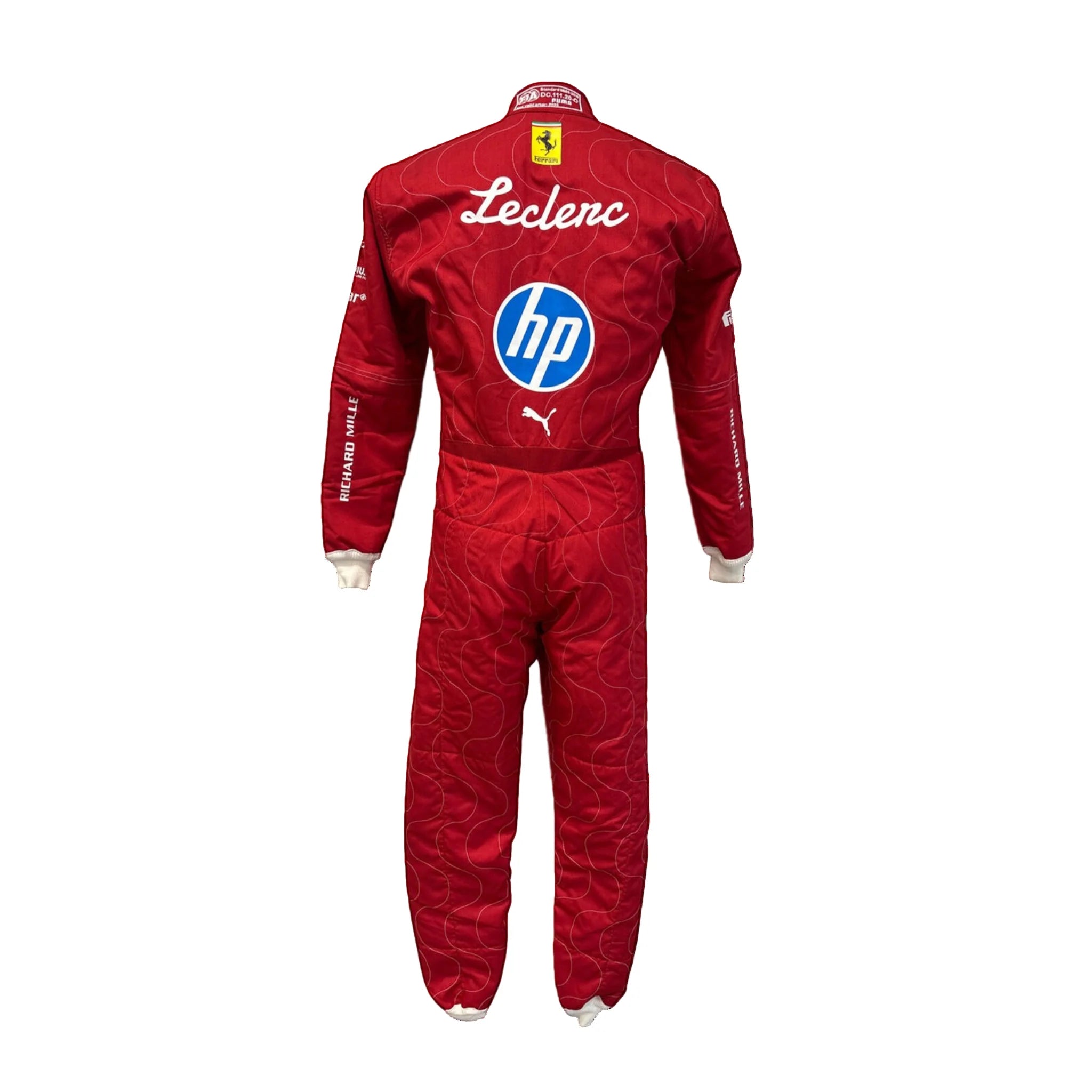 2025 Charles Leclerc Scuderia Ferrari HP Monza GP F1 Race Suit