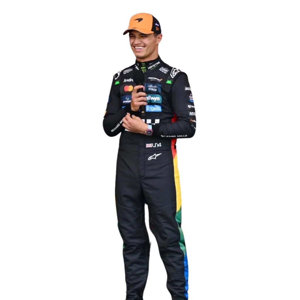 2025 F1 Racing Costume Worn by Lando Norris & Oscar Piastri - Silverstone British GP Speedxkarting