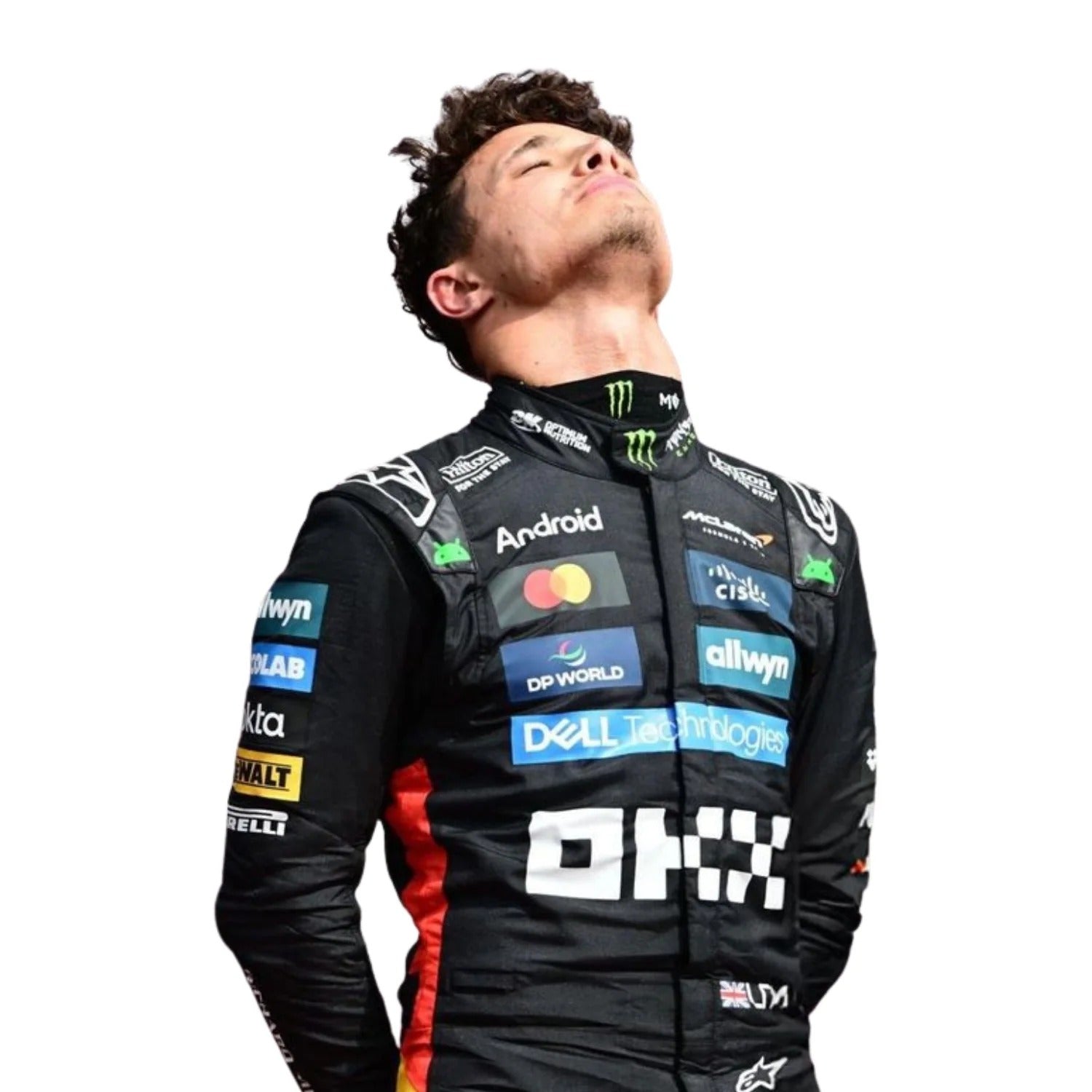 2025 F1 Racing Costume Worn by Lando Norris & Oscar Piastri - Silverstone British GP Speedxkarting