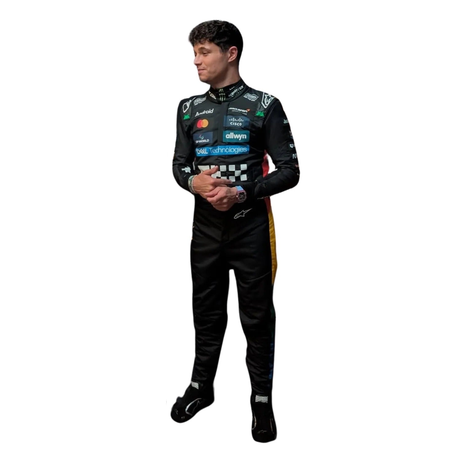 2025 F1 Racing Costume Worn by Lando Norris & Oscar Piastri - Silverstone British GP 