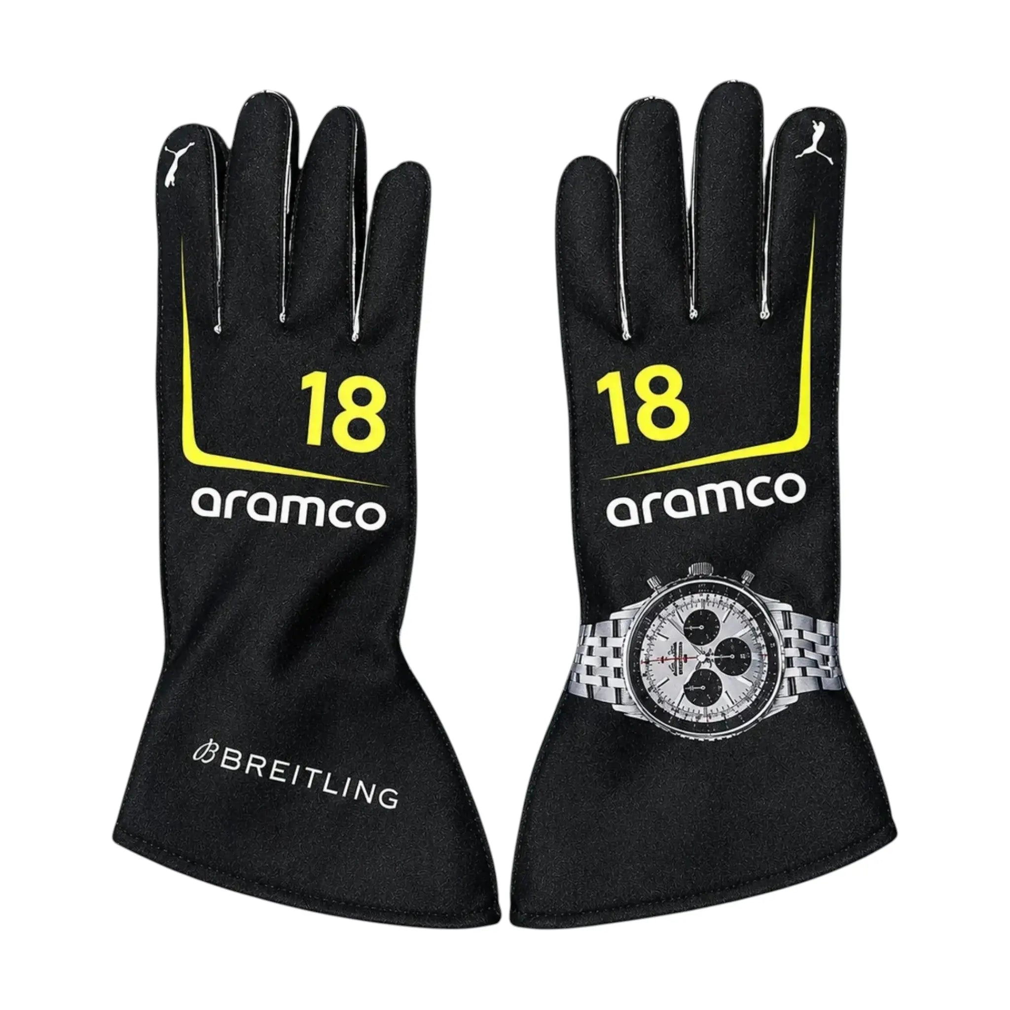 2026 Aston Martin F1 Racing Replica gloves