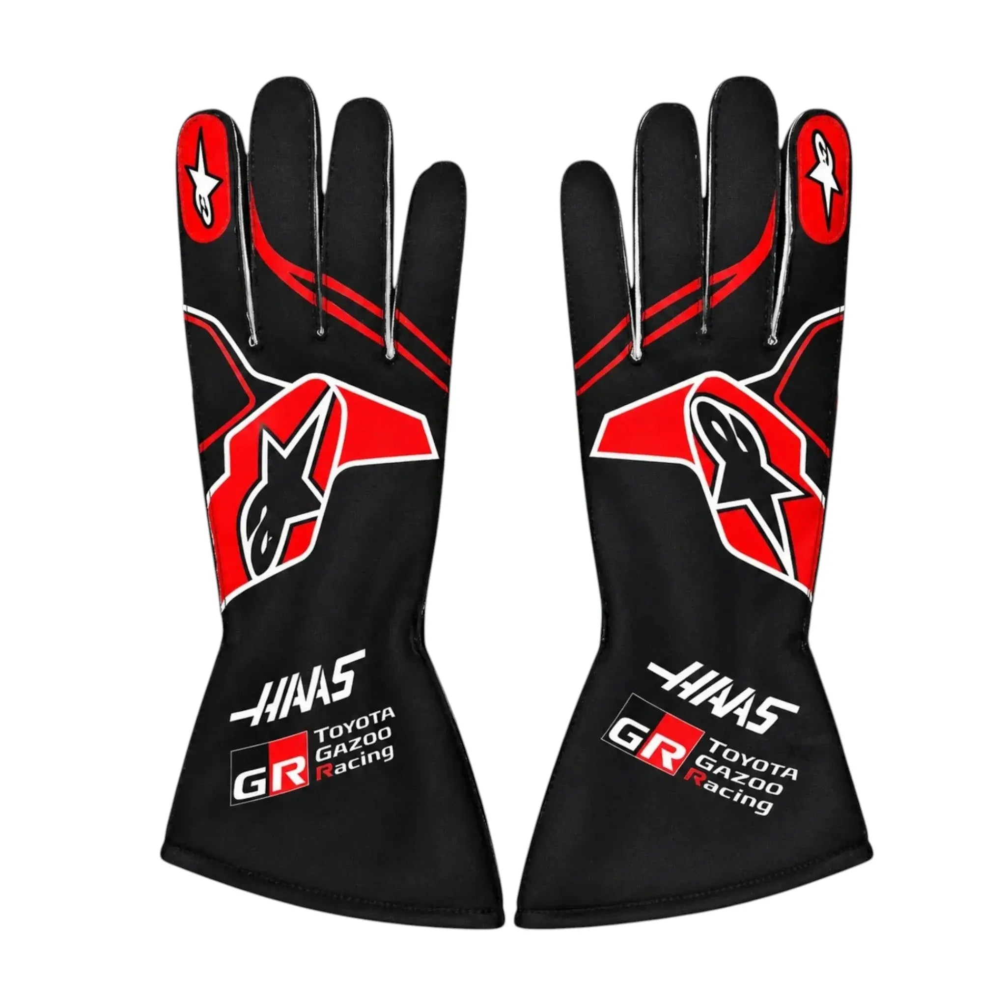2026 Haas F1 Team Racing Replica Gloves