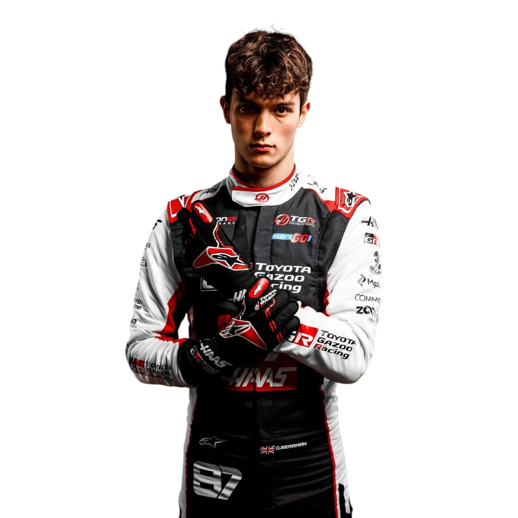 2026 New Oliver Bearman MoneyGram Haas F1 Team Replica Racing Suit -  Speedx Crafts