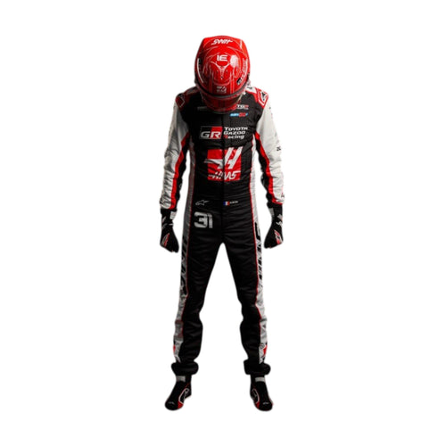 2026 New Esteban Ocon MoneyGram Haas F1 Team Replica Racing Suit -Speedx Crafts