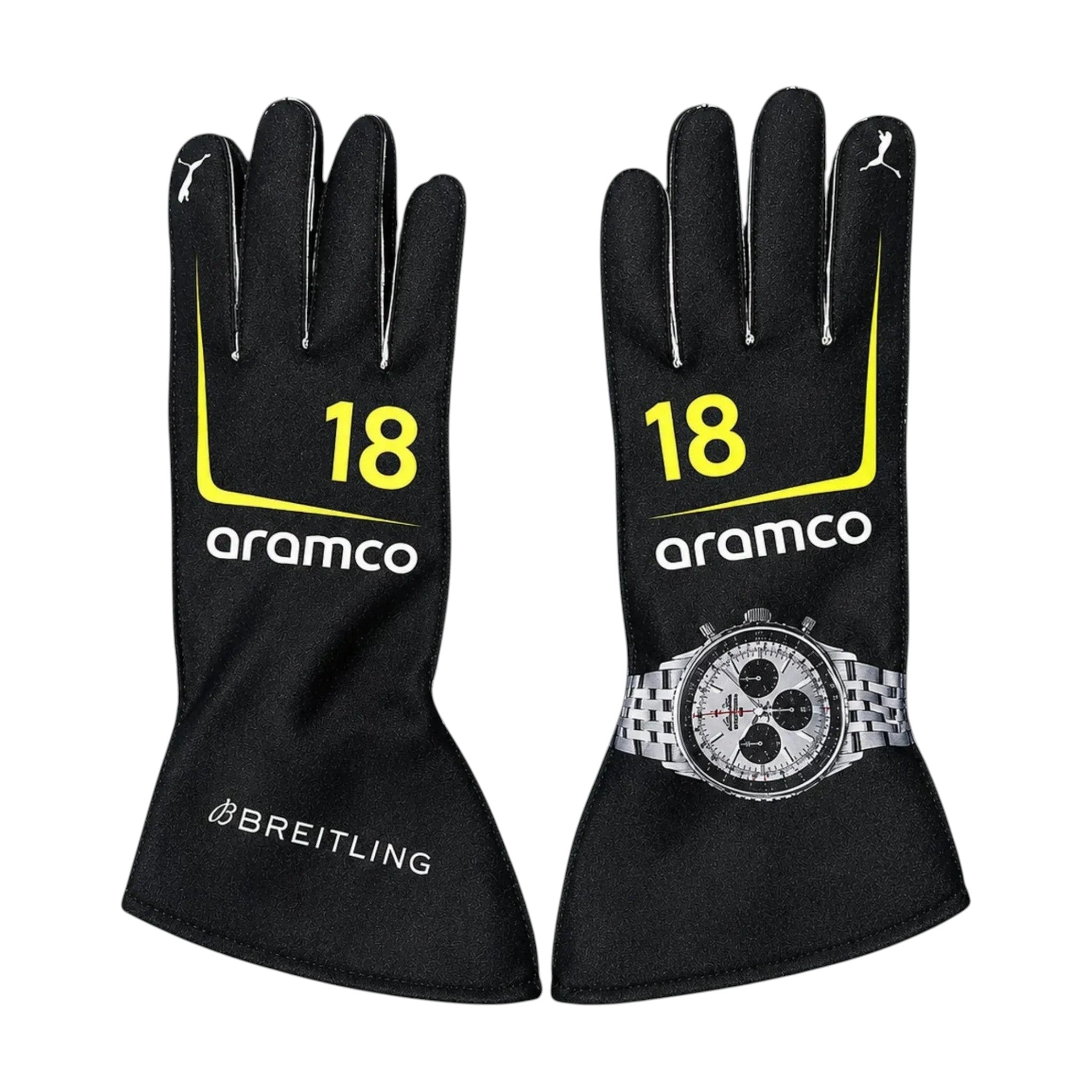 2026 Aston Martin F1 Racing Replica gloves