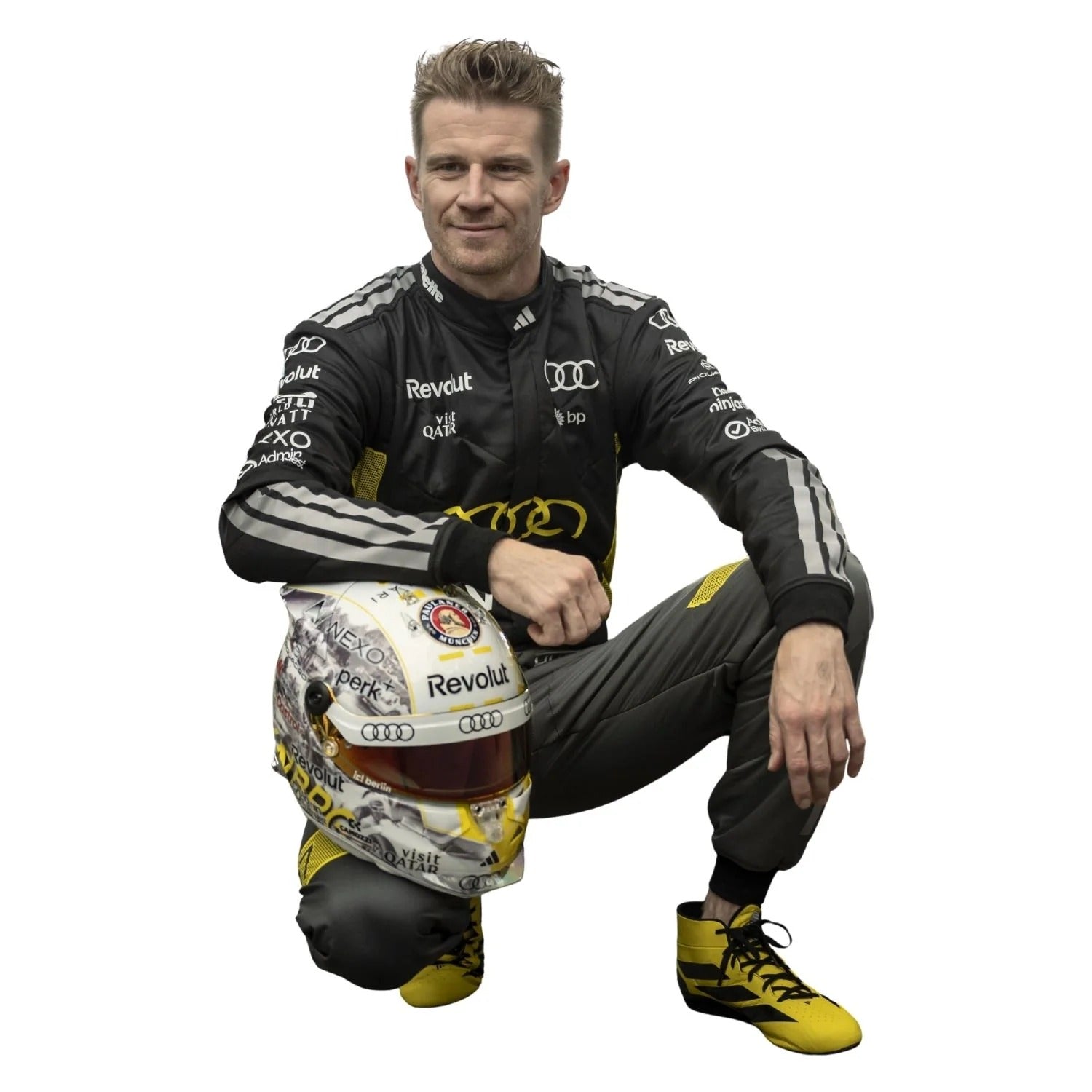 2026 Audi F1 Team Monaco GP Racing Gloves