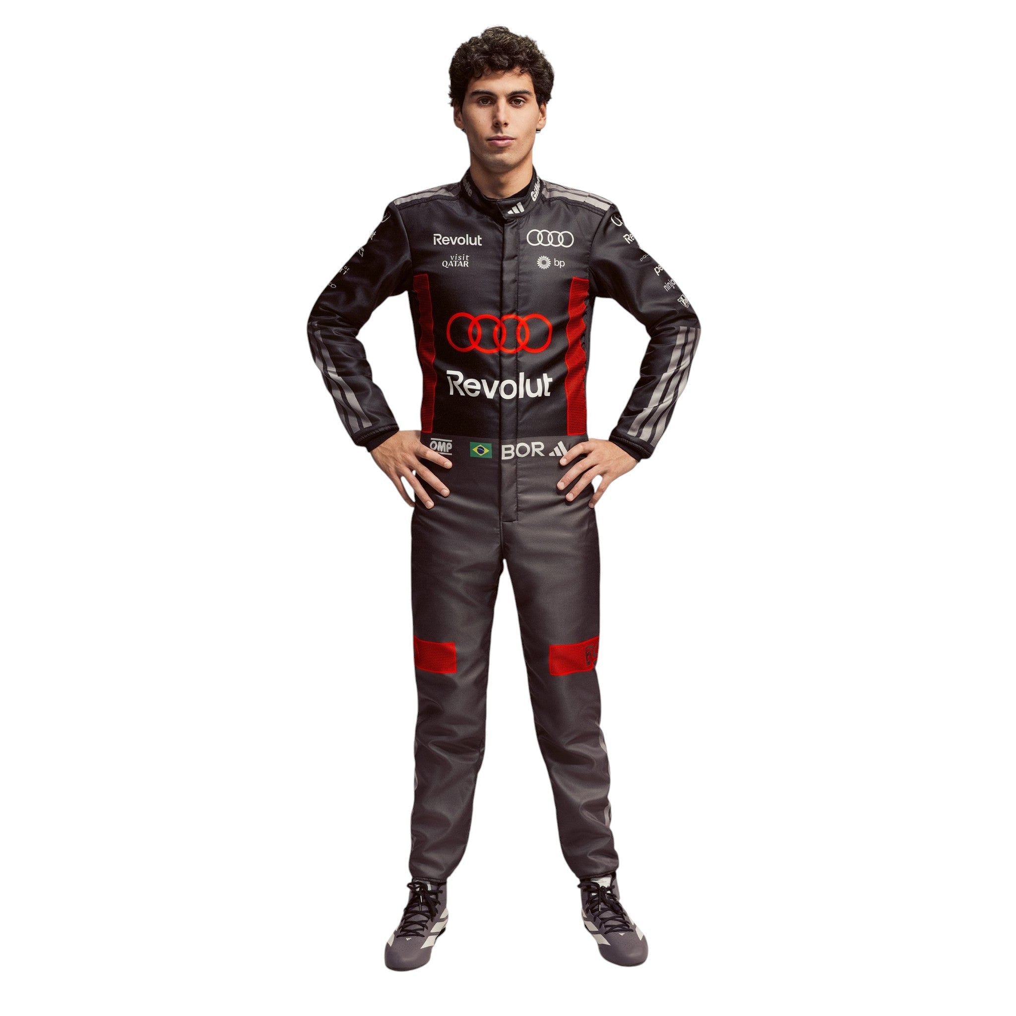 2026 Gabriel Bortoleto Audi F1 Team Replica Racing Suit - Speedx Crafts