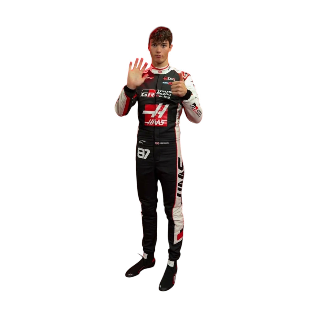 2026 New Oliver Bearman MoneyGram Haas F1 Team Replica Racing Suit - Speedx Crafts