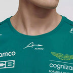 AMF1 2023 Official Fernando Alonso T-Shirt - Speedxcrafts