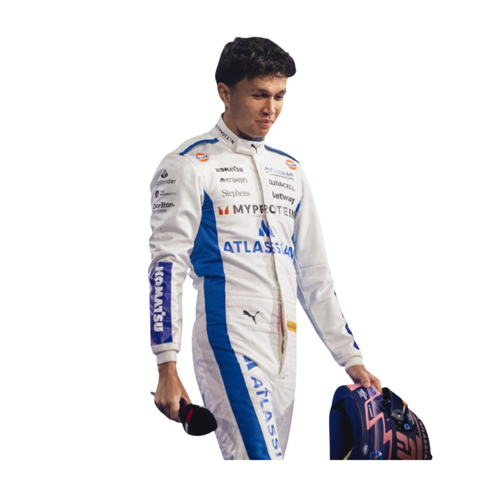 Alexander Albon Williams F1 Team Racing Costume 2025