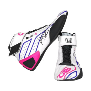 Alexander Rossi 2022 Race Winning Gallagher Grand Prix Boots - Speedxcrafts