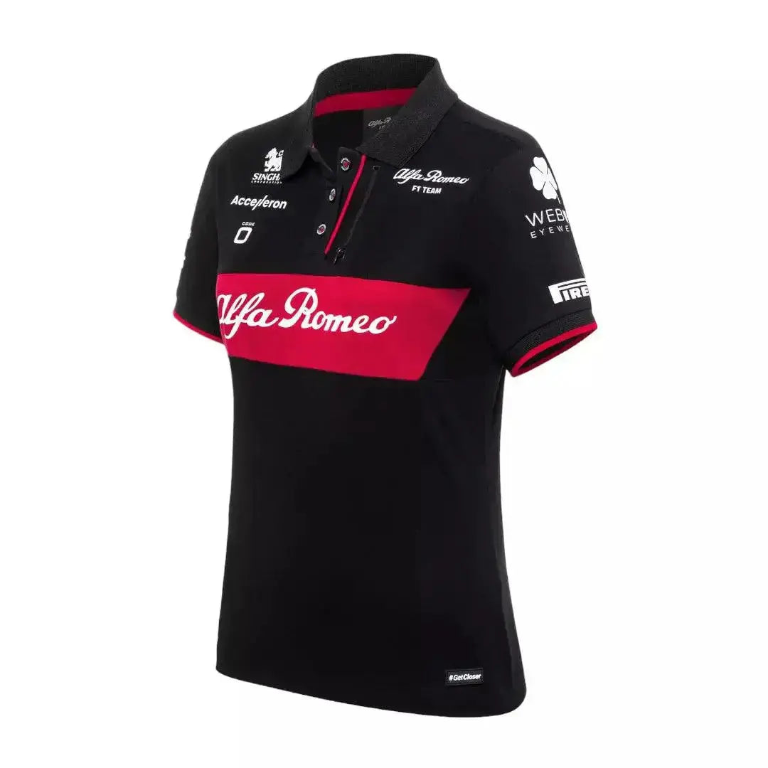 Alfa Romeo Women's Polo Shirt - Official Team Merchandise - Speedxcrafts